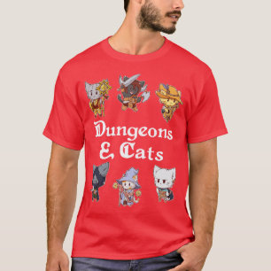 Dungeons Cats T-Shirt