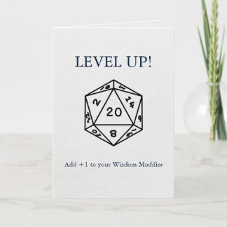 Dungeons & Dragons: Add +1 to Your Wisdom Modifier Card