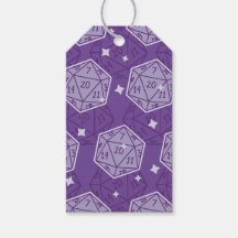 Dungeons & Dragons DnD D20 Dice Pattern