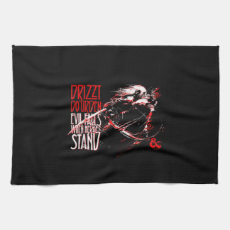 Dungeons & Dragons Evil Falls When Heroes Stand Tea Towel