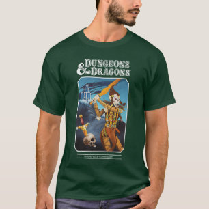 Dungeons Dragons VintageSR Friend Folio girl T-Shirt