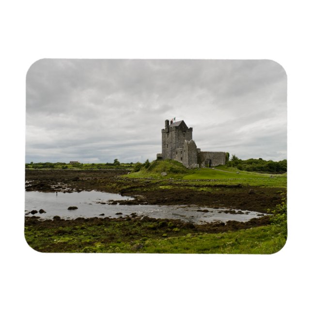 Dunguaire castle, Ireland rectangular magnet (Horizontal)