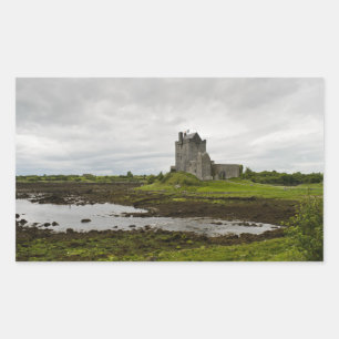 Dunguaire castle, Ireland rectangular sticker