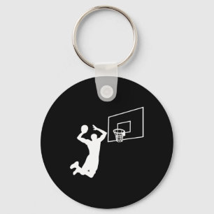 Dunk Bysketbyll Player Slam Dunk Byller Bysketbyll Key Ring