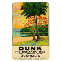 Dunk Island Queensland Australia Travel Poster