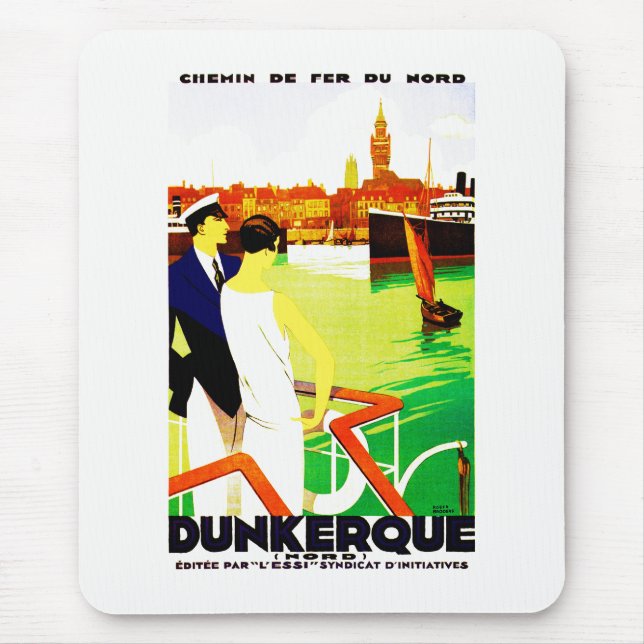 Dunkerque Mouse Pad (Front)