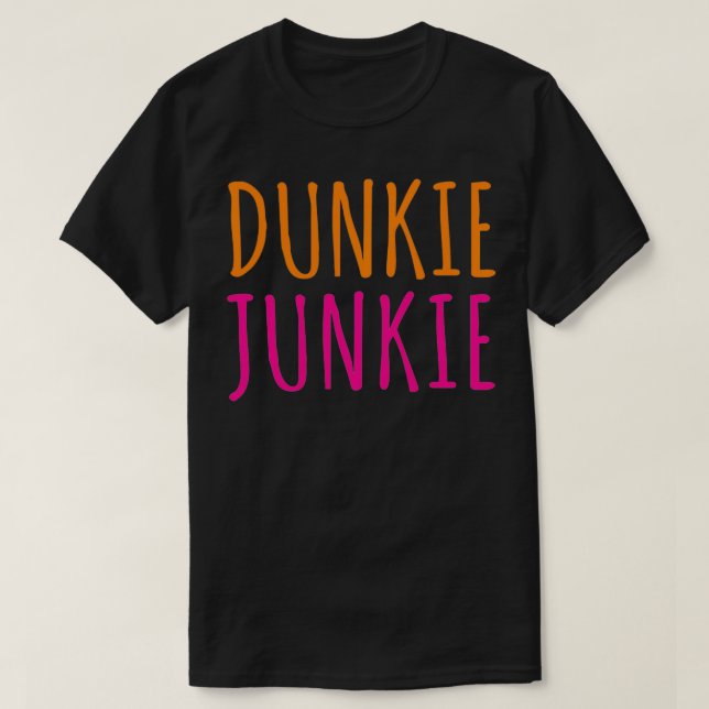 Dunkie Junkie Coffee Lovers Gift Pullover  (Design Front)