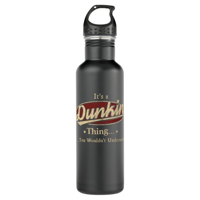 DUNKIN insulated water bottle DUNKIN water flask (Front)