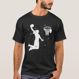 Dunking basketball player basket  basketball playe T-Shirt