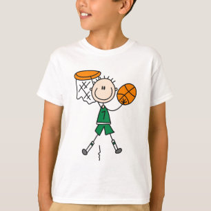 Dunking Boys Basketball Tshirts and Gifts