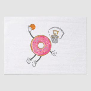Dunking Doughnut Hole Food Champ Tissue Paper