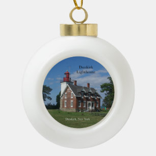 Dunkirk Lighthouse ball or snowflake ornament