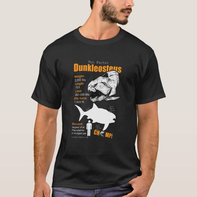 Dunkleosteus T-Shirt (Front)