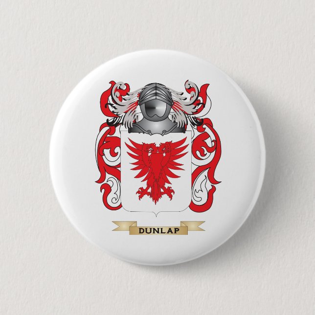 Dunlap Coat of Arms 6 Cm Round Badge (Front)