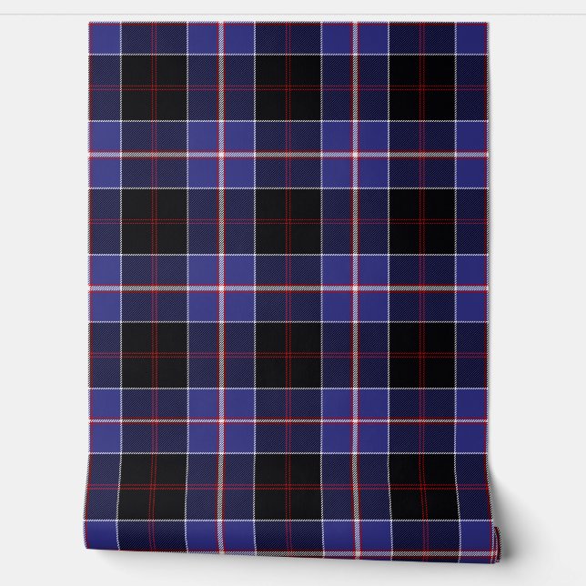 Dunlap Tartan Plaid Scottish Clan Wallpaper (Unrolling)