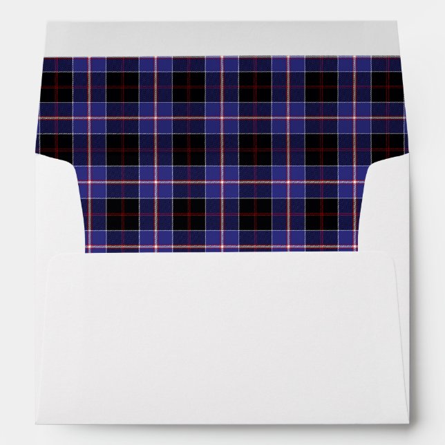 Dunlap Tartan Wedding Envelopes (Back (Bottom))