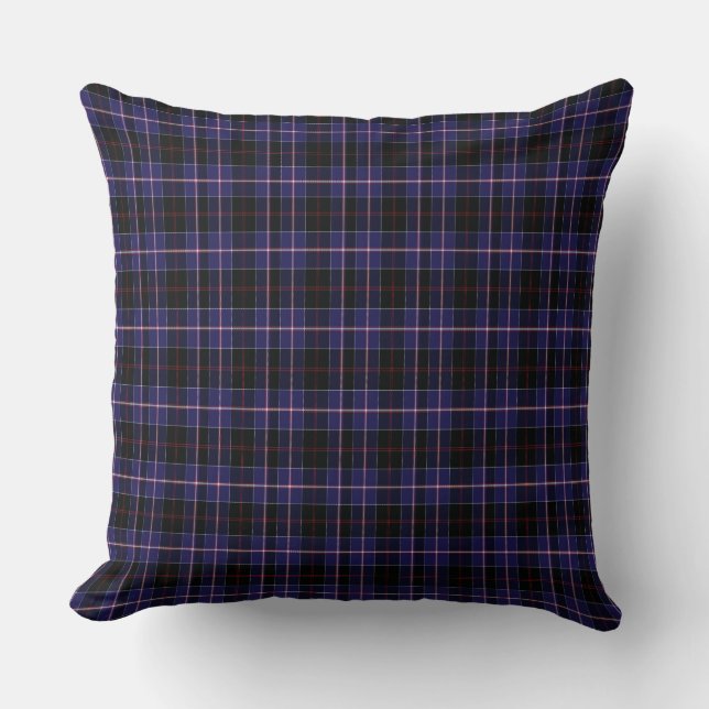 Dunlop Scottish Family Tartan Pillow (Front)