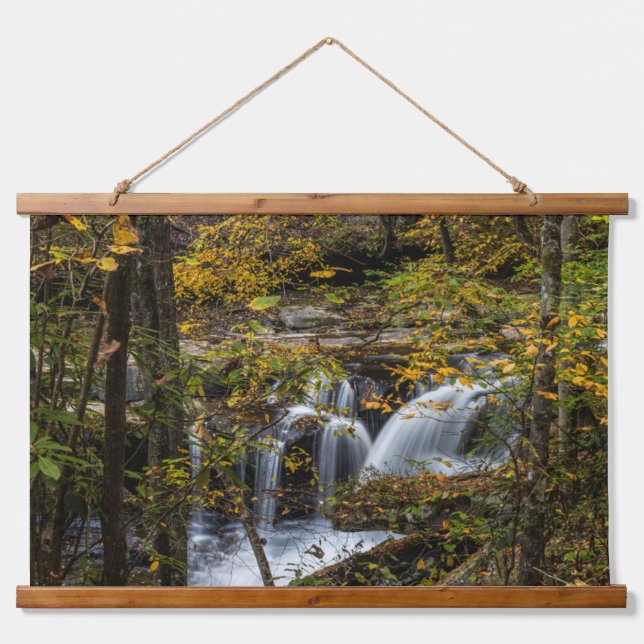 Dunloup Creek Falls | West Virginia Hanging Tapestry (Front)