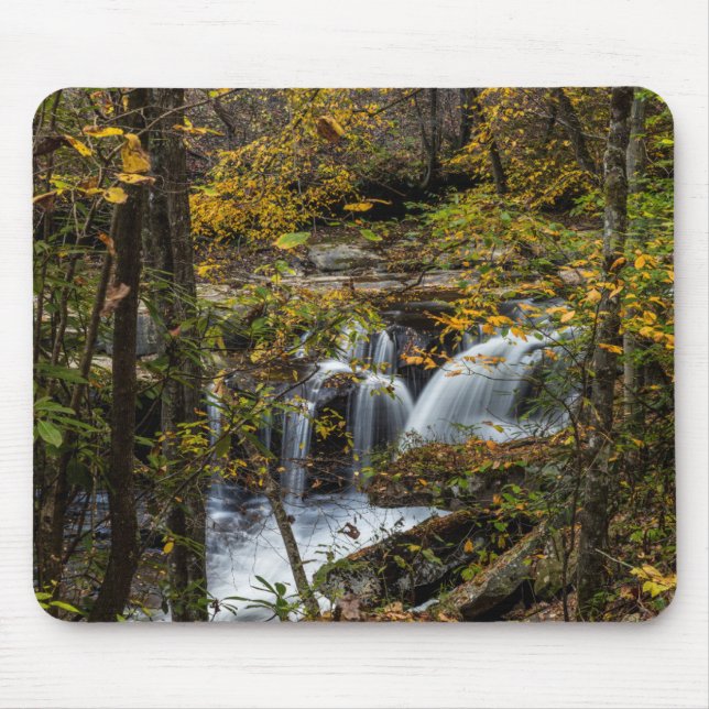 Dunloup Creek Falls | West Virginia Mouse Pad (Front)