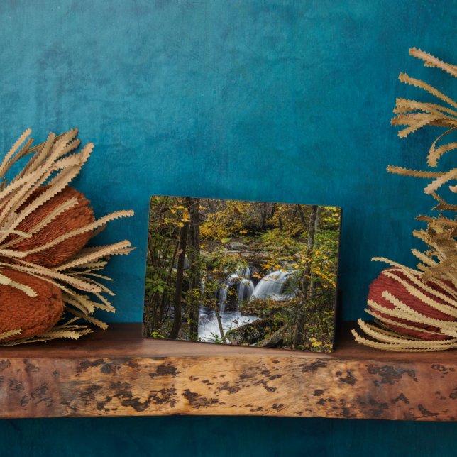 Dunloup Creek Falls | West Virginia Plaque (Side)