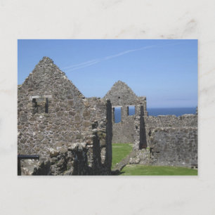 Dunluce Castle near Bushmills and Portrush, Postcard