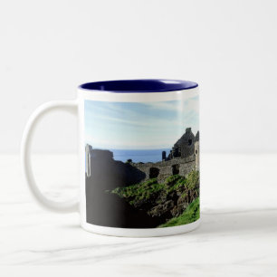 Dunluce Castle-Northern Ireland Two-Tone Coffee Mug