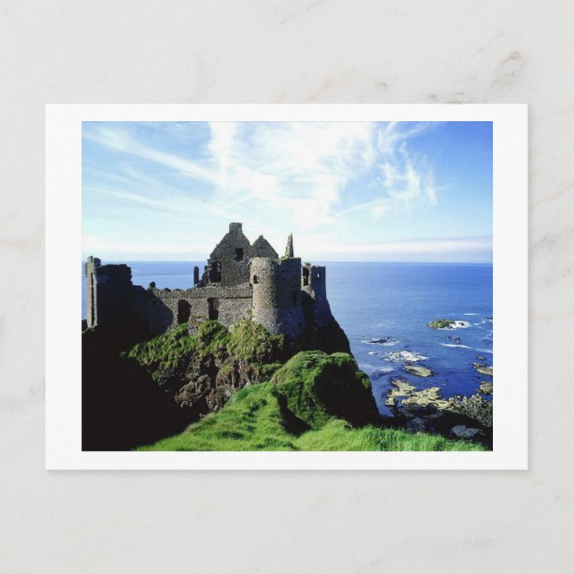 Dunluce Castle Postcard (Front)