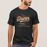 DUNN Shirt,DUNN T-Shirt For Men Women