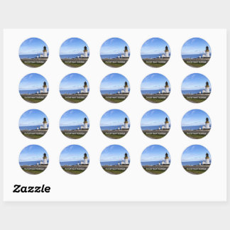 Dunnet Head, Scotland, Classic Round Sticker