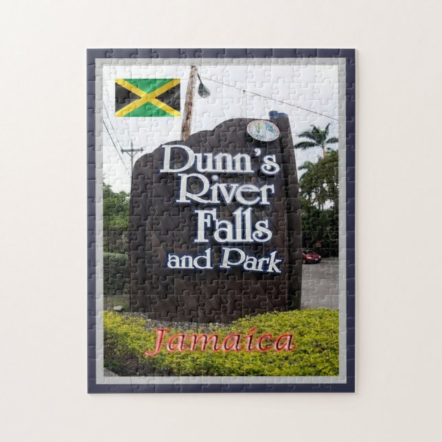 Dunn's River Falls and Park - Jamaica - Jigsaw Puzzle (Vertical)