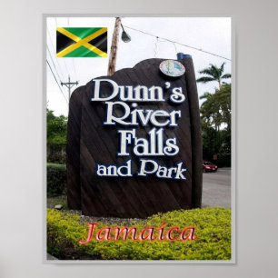 Dunn's River Falls and Park - Jamaica - Poster