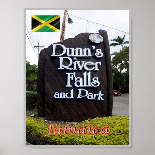 Dunn's River Falls and Park - Jamaica - Poster (Front)