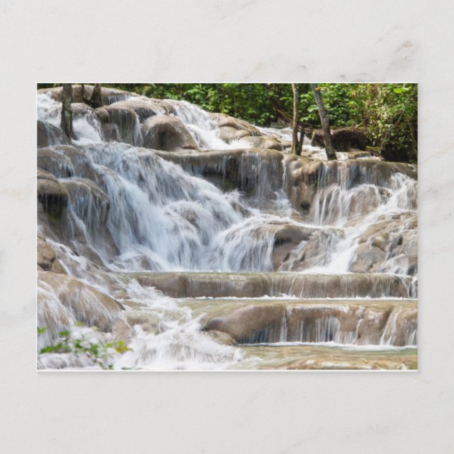 Dunn's River Falls Jamaica Postcard (Front)