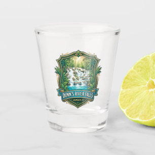 Dunn's River Falls Jamaica Shot Glass