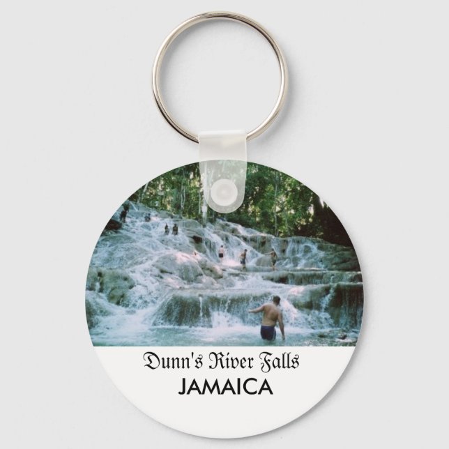 Dunn's River Falls Key Ring (Front)