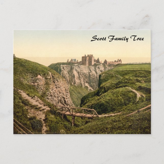 Dunottar Castle, Stonehaven, Scotland Postcard (Front)