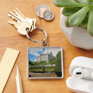Dunrobin castle architecture photo key ring