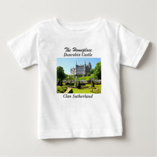 Dunrobin Castle – Clan Sutherland Baby T-Shirt