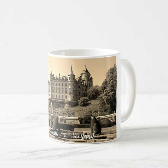 Dunrobin Castle Scotland Coffee Mug (Front Right)