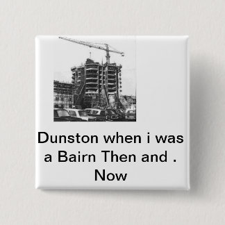 dunston 15 cm square badge