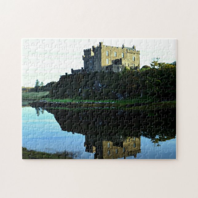 Dunvegan Castle on Skye Jigsaw Puzzle (Horizontal)