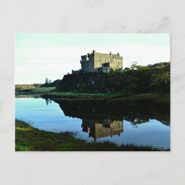 Dunvegan Castle on Skye Postcard (Front)