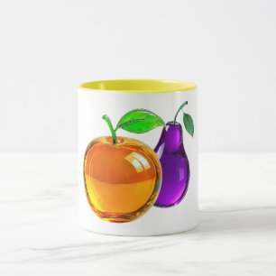 Duo of fruit mug