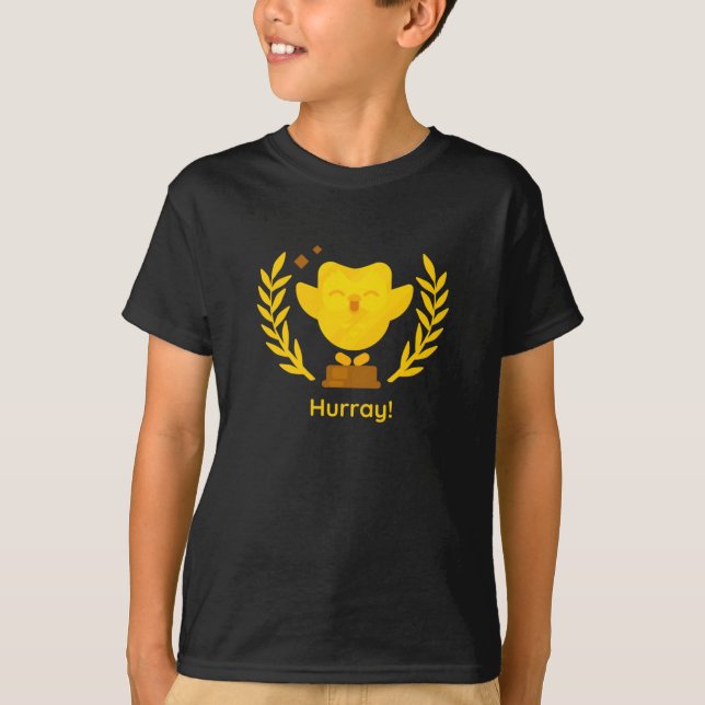 Duolingo trophy Classic T-Shirt (Front)