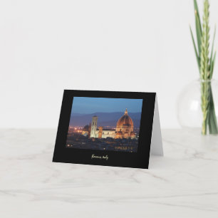 Duomo at Dusk Card