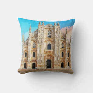 Duomo di Milano Church Milan Italy #2 Cushion