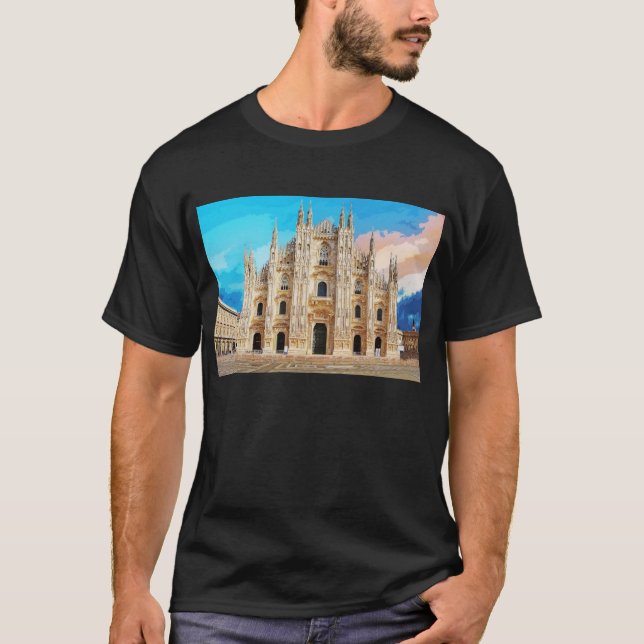 Duomo di Milano Church Milan Italy #2 T-Shirt (Front)