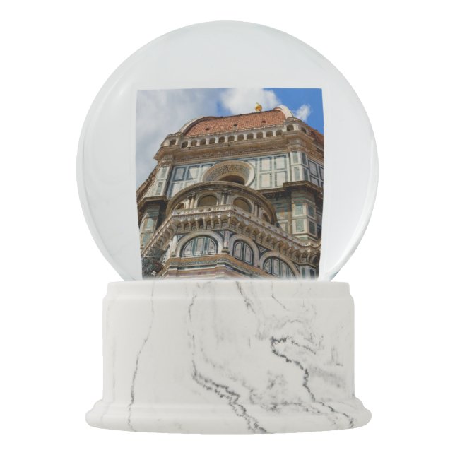 Duomo, in Florence, Tuscany, Italy Snow Globe (Front)
