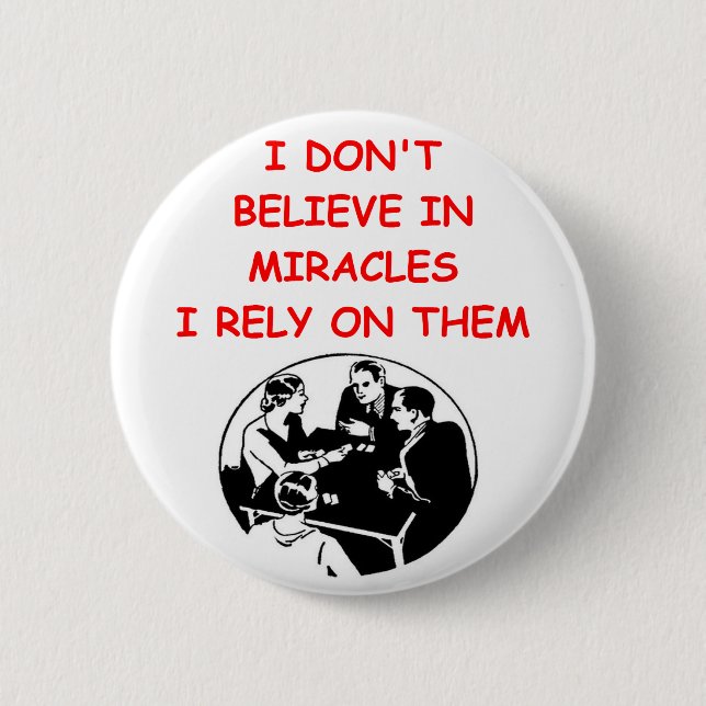 duplicate bridge 6 cm round badge (Front)