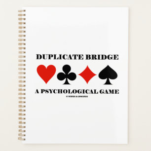 Duplicate Bridge A Psychological Game Planner